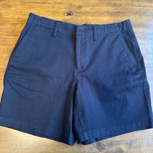Lands end women’s BLACK shorts size 10 nwot